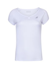 Babolat Tennis Shirt Play Club Cap Sleeve white Women